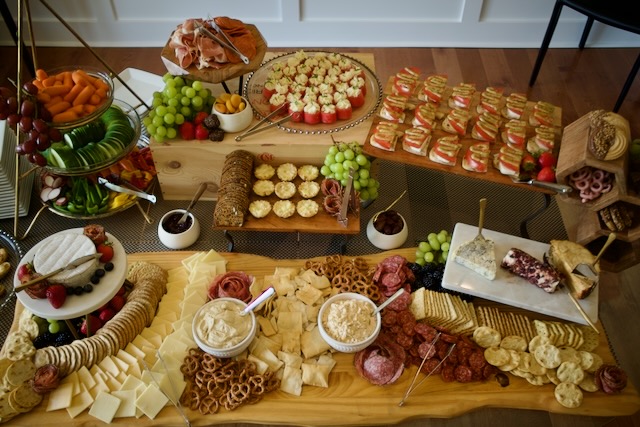Table with food